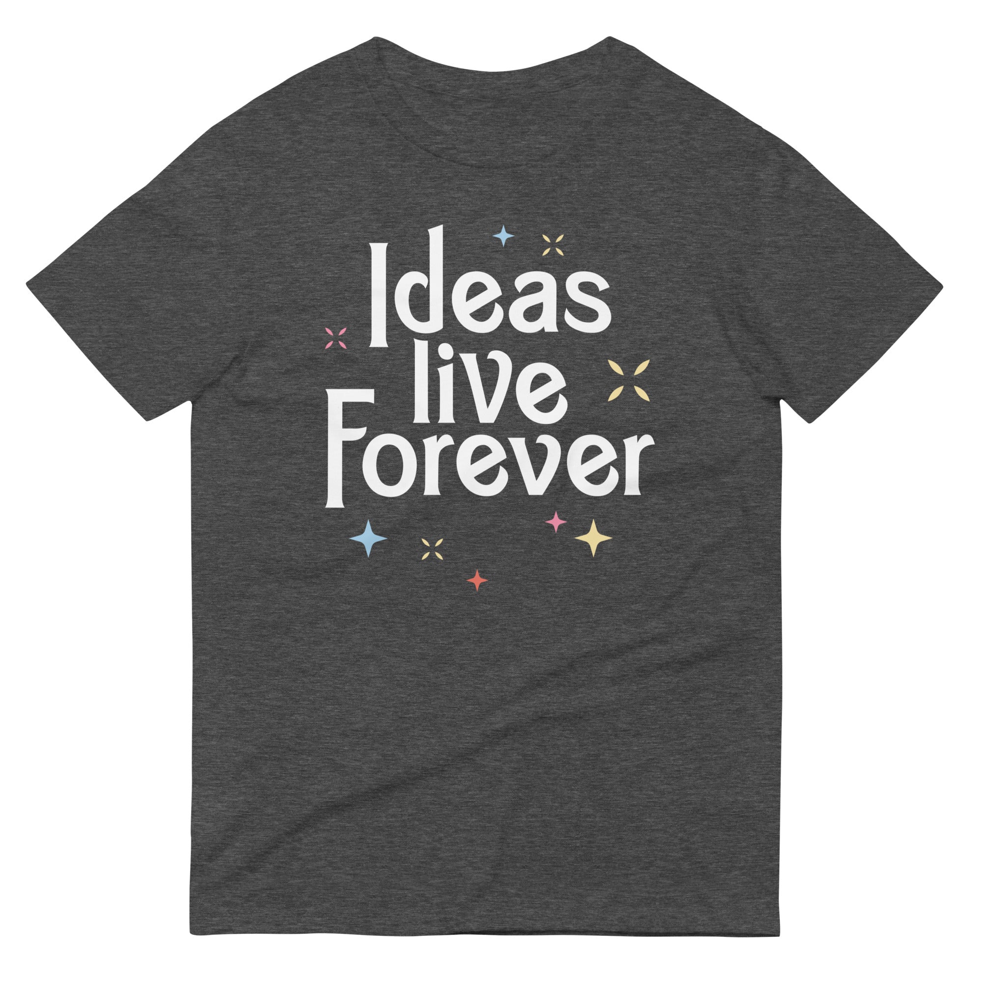 Ideas Live Forever Men's Signature Tee Hoodie, Sweatshirt | PureTeeCo.com (Image 3)