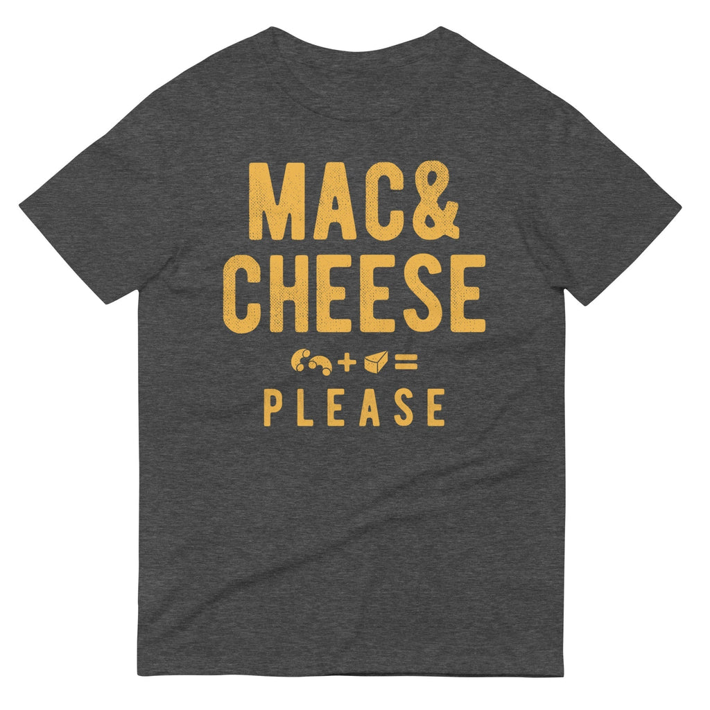 Mac And Cheese Please Men's Signature Tee Hoodie, Sweatshirt | PureTeeCo.com (Image 3)