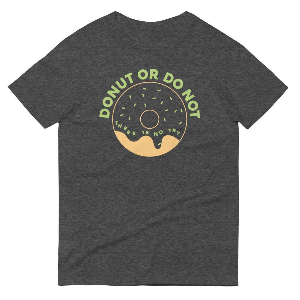 Donut Or Do Not Men's Signature Tee Hoodie, Sweatshirt | PureTeeCo.com (Image 3)
