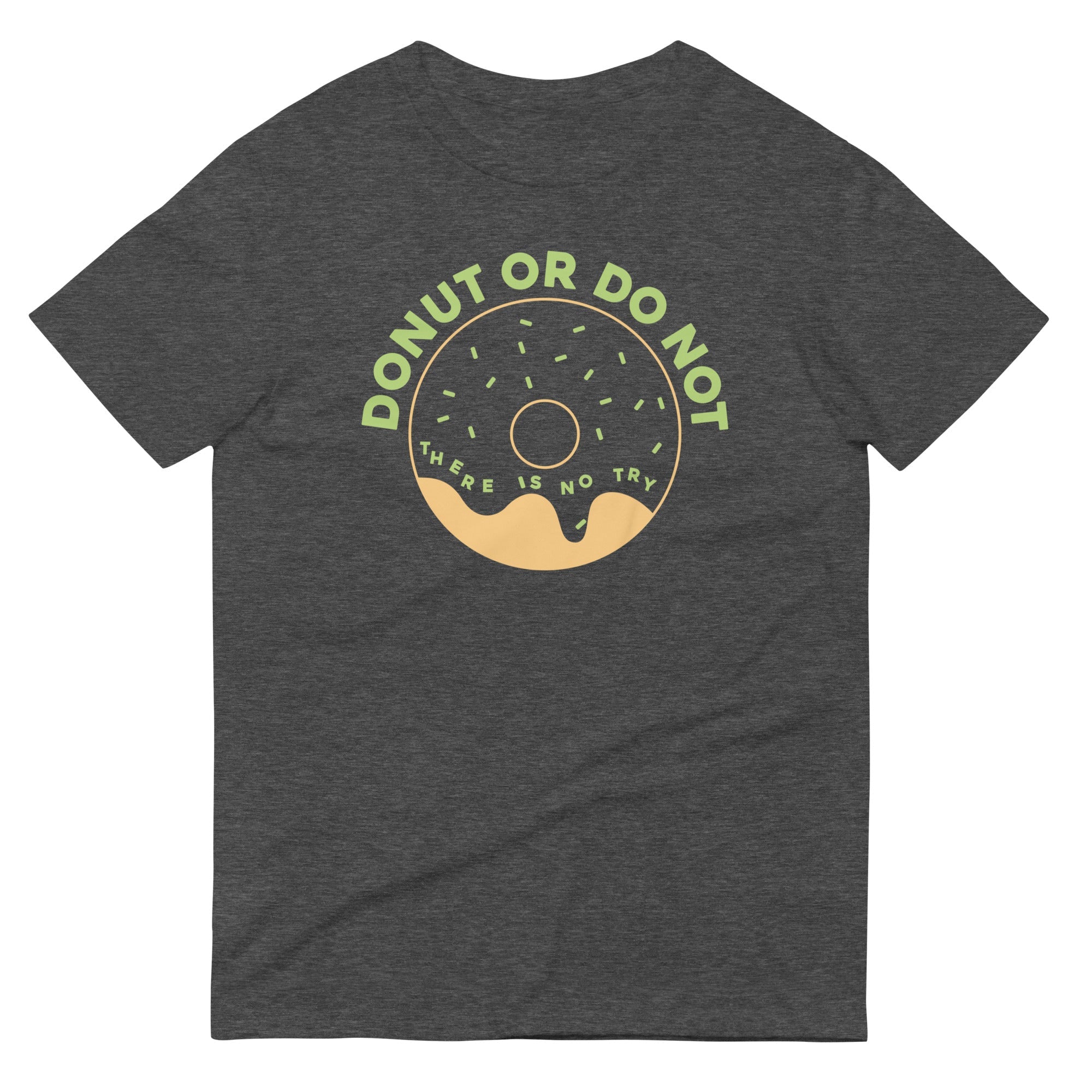 Donut Or Do Not Men's Signature Tee Hoodie, Sweatshirt | PureTeeCo.com (Image 3)