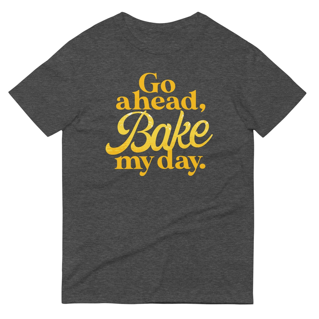 Go Ahead, Bake My Day Men's Signature Tee Hoodie, Sweatshirt | PureTeeCo.com (Image 2)