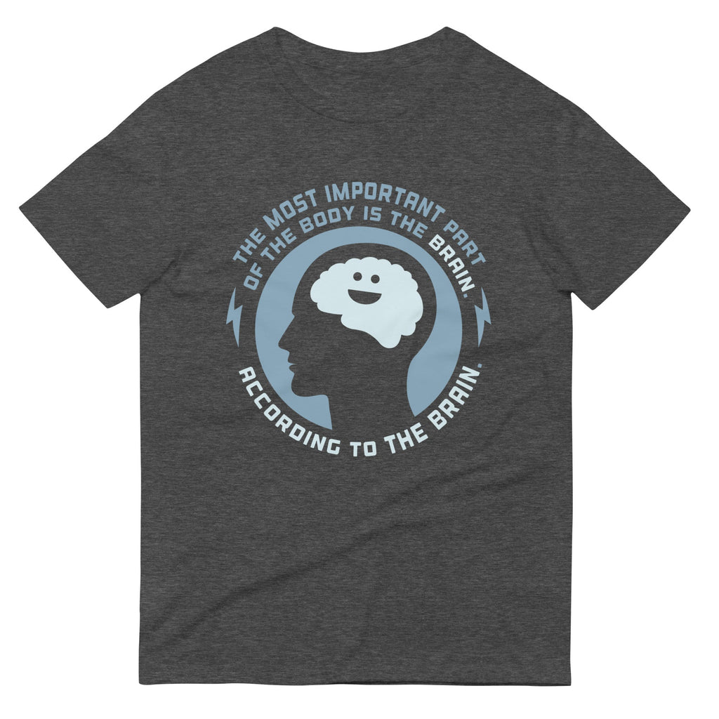 Most Important Part Of The Body Men's Signature Tee Hoodie, Sweatshirt | PureTeeCo.com (Image 3)