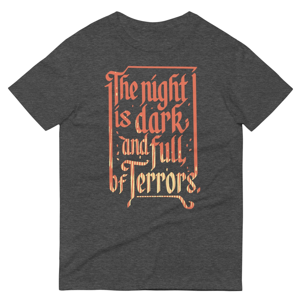 The Night Is Dark And Full Of Terrors Men's Signature Tee Hoodie, Sweatshirt | PureTeeCo.com (Image 3)