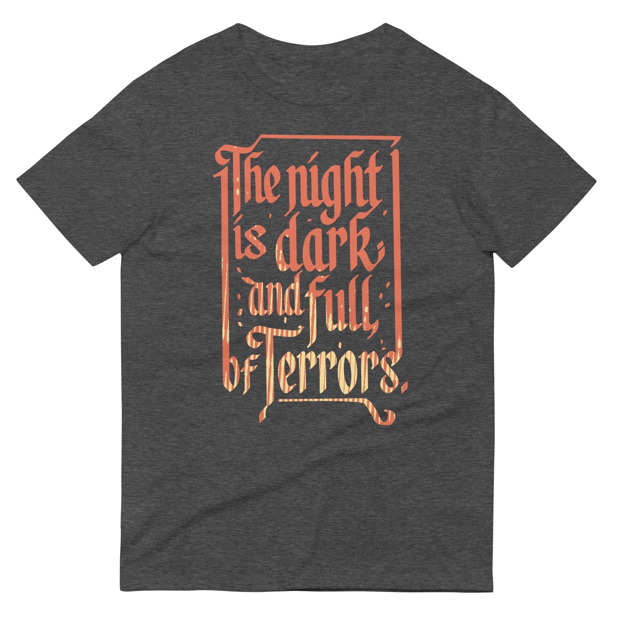 The Night Is Dark And Full Of Terrors Men's Signature Tee Hoodie, Sweatshirt | PureTeeCo.com (Image 3)