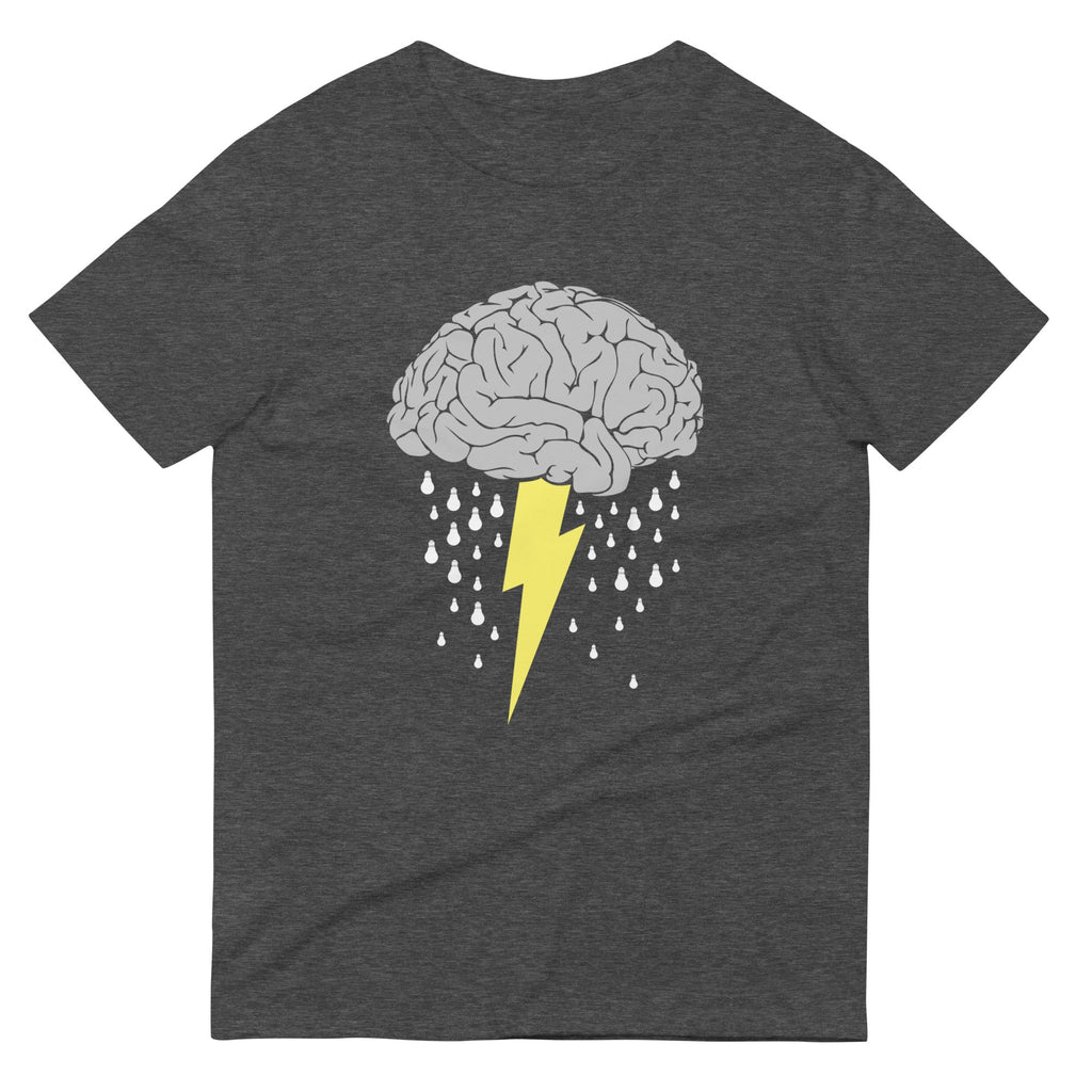 Brainstorm Men's Signature Tee Hoodie, Sweatshirt | PureTeeCo.com (Image 3)