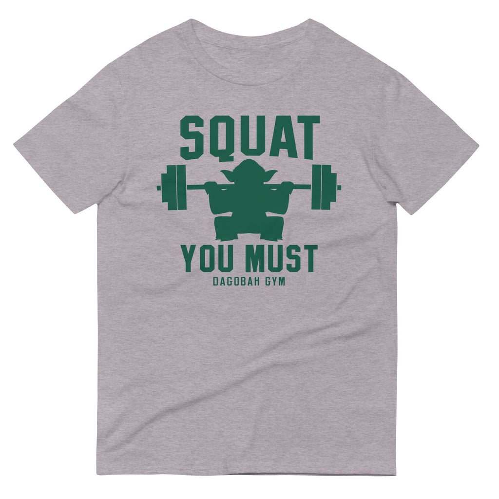 Squat You Must Men's Signature Tee Hoodie, Sweatshirt | PureTeeCo.com (Image 1)