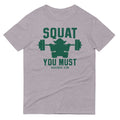 Squat You Must Men's Signature Tee Hoodie, Sweatshirt | PureTeeCo.com (Image 1)