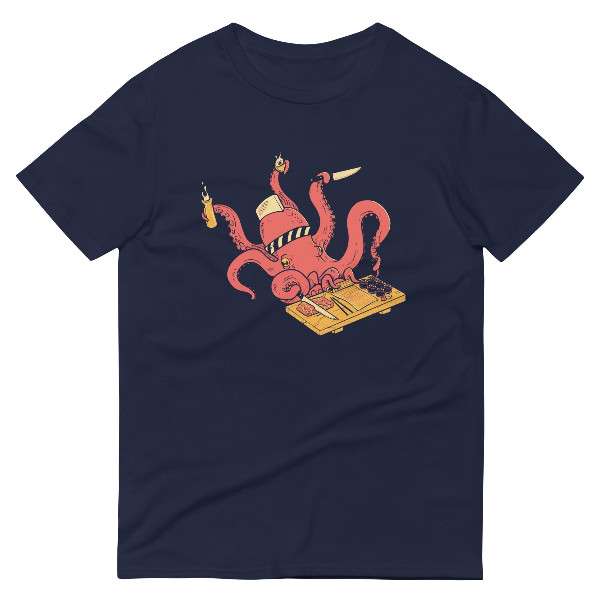Octo Itamae Men's Signature Tee Hoodie, Sweatshirt | PureTeeCo.com (Image 2)