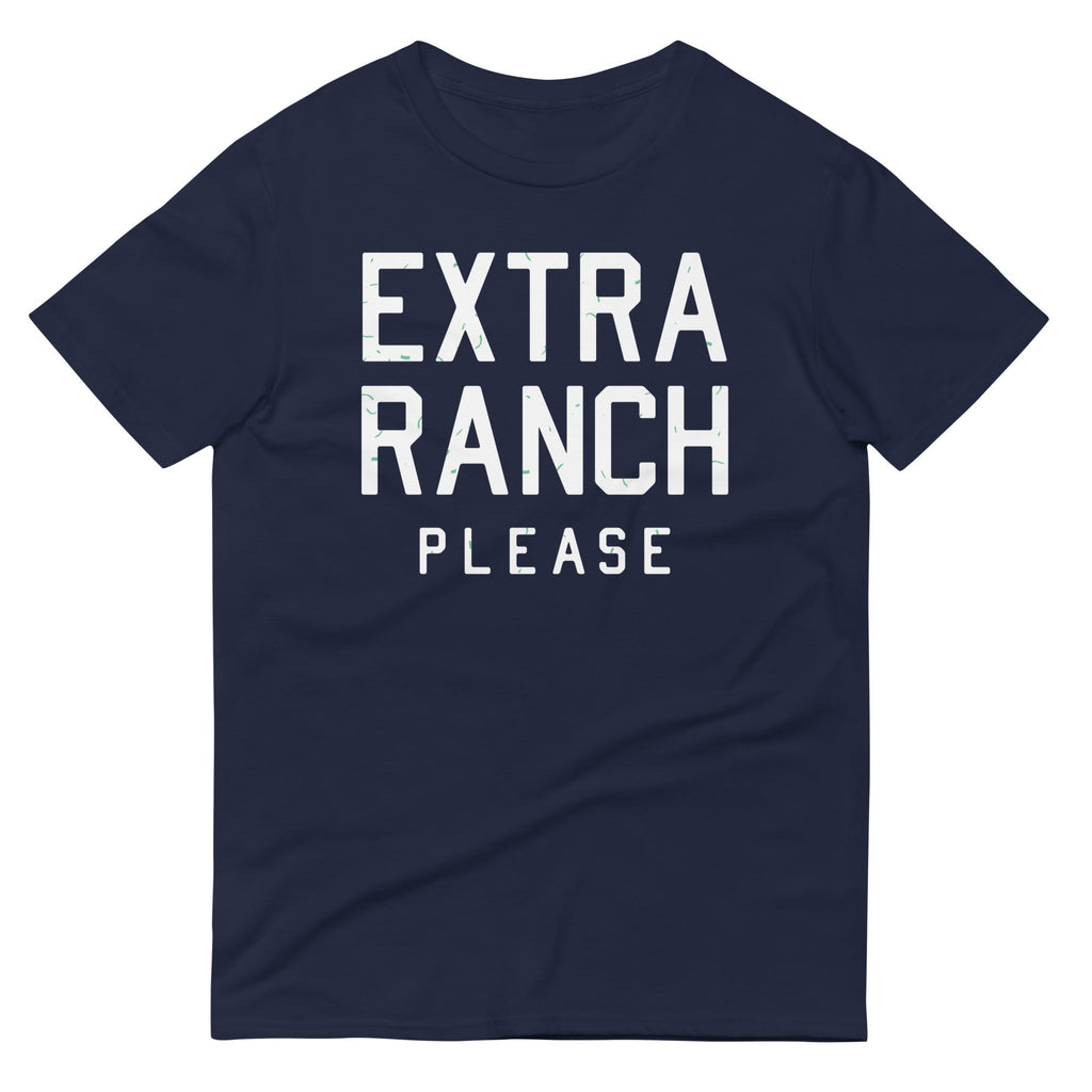 Extra Ranch Please Men's Signature Tee Hoodie, Sweatshirt | PureTeeCo.com (Image 1)
