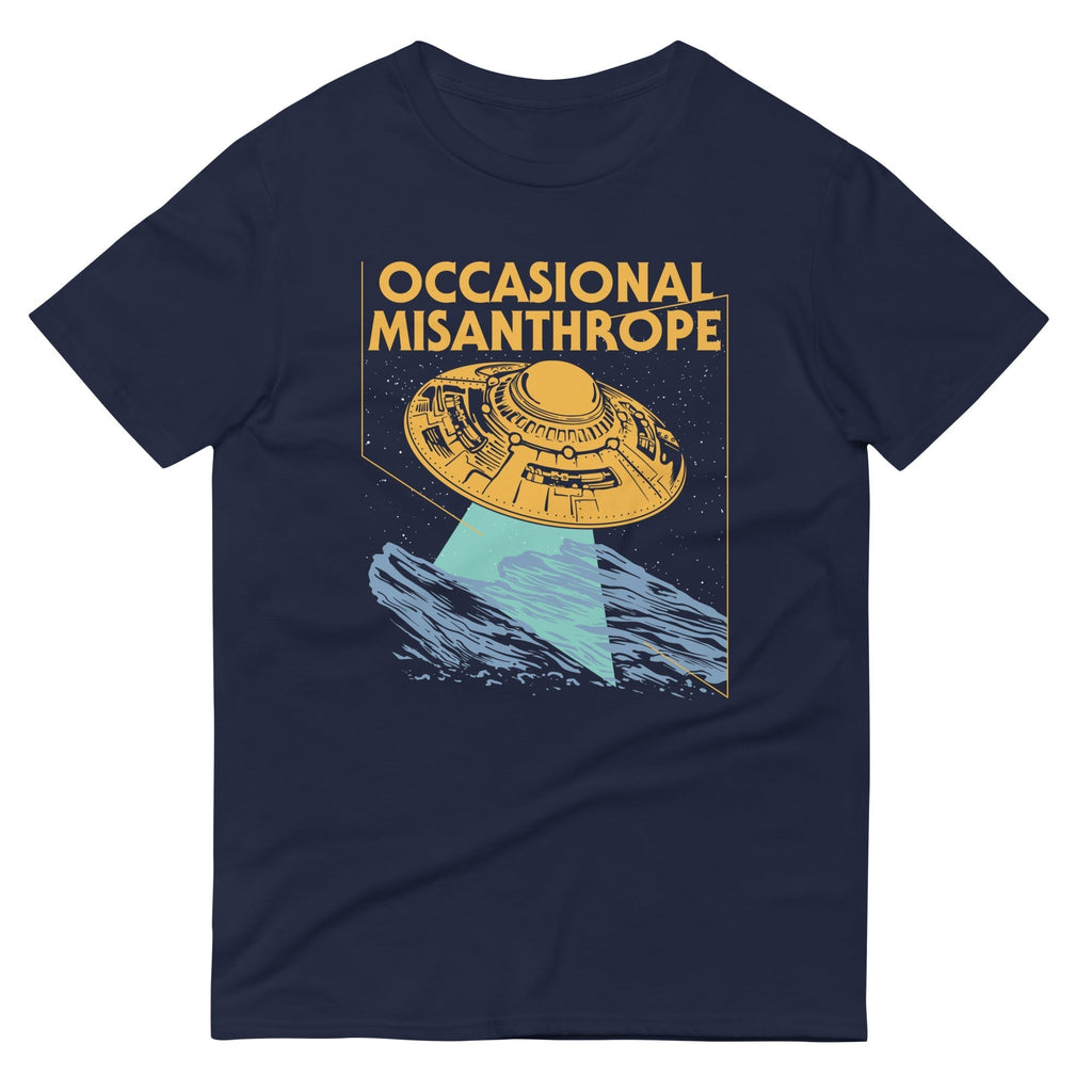Occasional Misanthrope Men's Signature Tee Hoodie, Sweatshirt | PureTeeCo.com (Image 2)