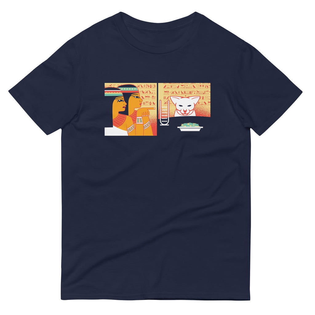 Egyptian Cat Men's Signature Tee Hoodie, Sweatshirt | PureTeeCo.com (Image 2)