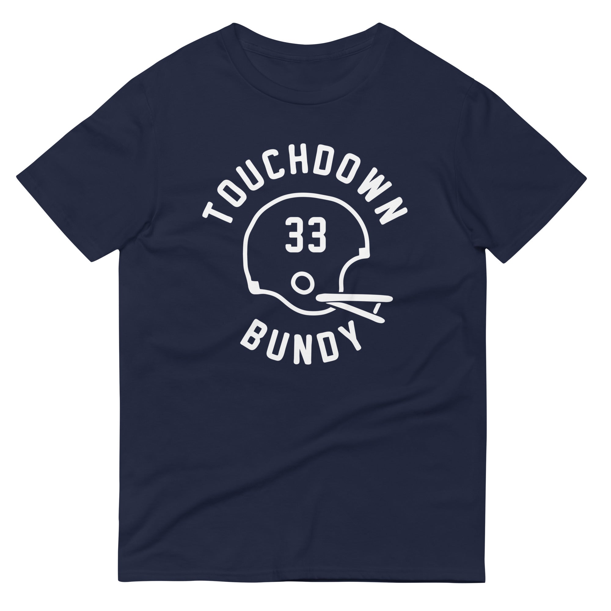 Touchdown Bundy Men's Signature Tee Hoodie, Sweatshirt | PureTeeCo.com (Image 3)