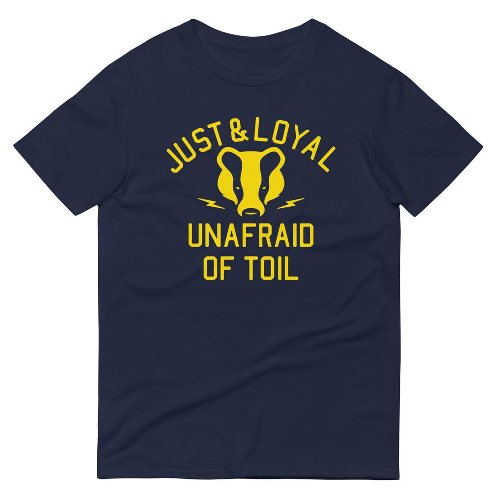Just And Loyal, Unafraid Of Toil Men's Signature Tee Hoodie, Sweatshirt | PureTeeCo.com (Image 2)