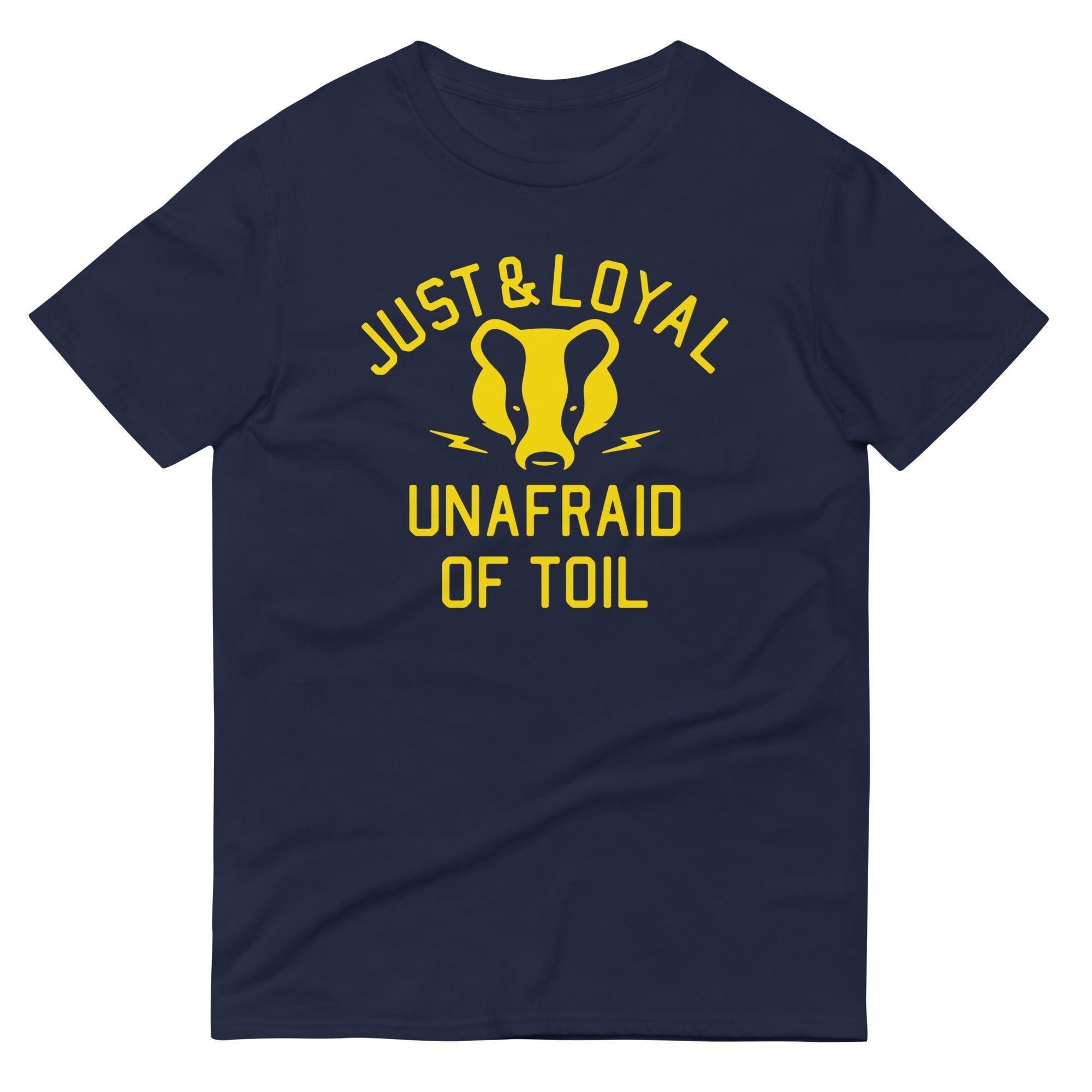 Just And Loyal, Unafraid Of Toil Men's Signature Tee Hoodie, Sweatshirt | PureTeeCo.com (Image 2)