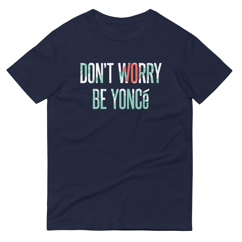 Don't Worry Be Yonce Men's Signature Tee Hoodie, Sweatshirt | PureTeeCo.com (Image 2)