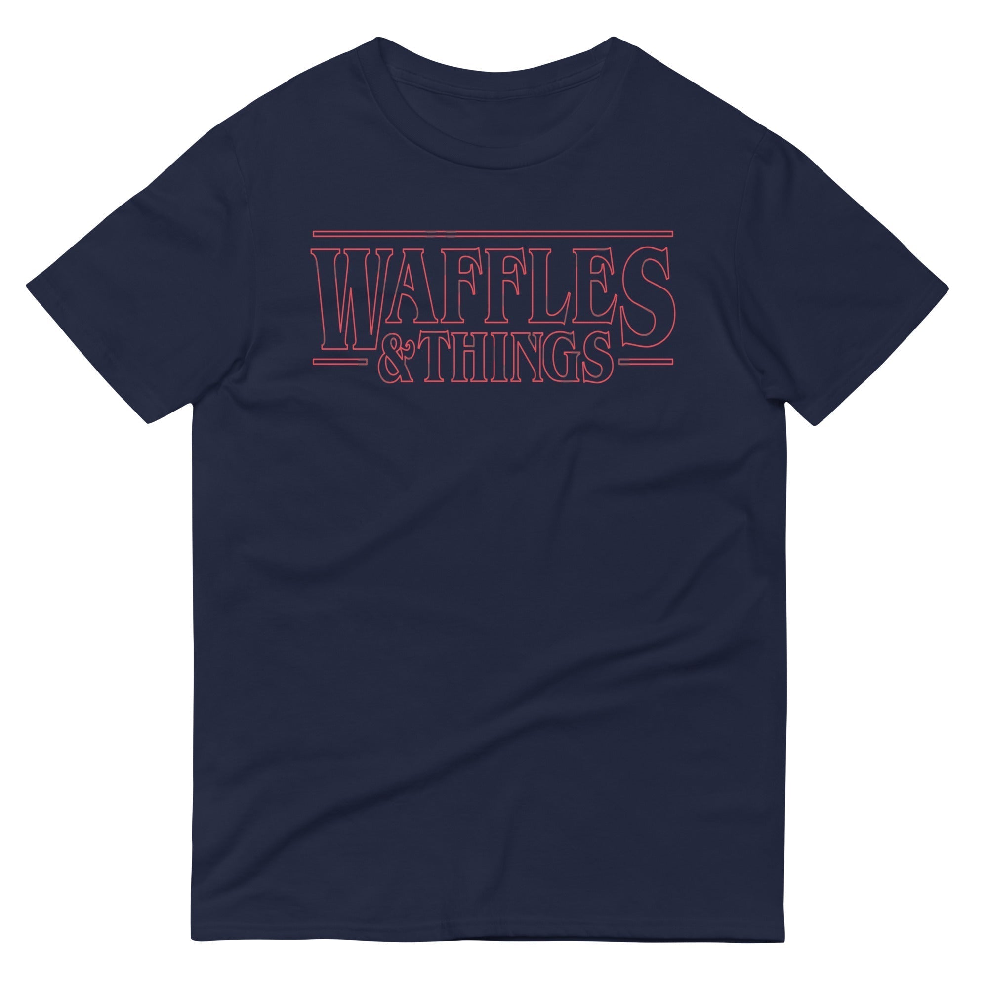 Waffles & Things Men's Signature Tee Hoodie, Sweatshirt | PureTeeCo.com (Image 2)