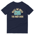 Wake Me When The Food's Here Men's Signature Tee Hoodie, Sweatshirt | PureTeeCo.com (Image 1)