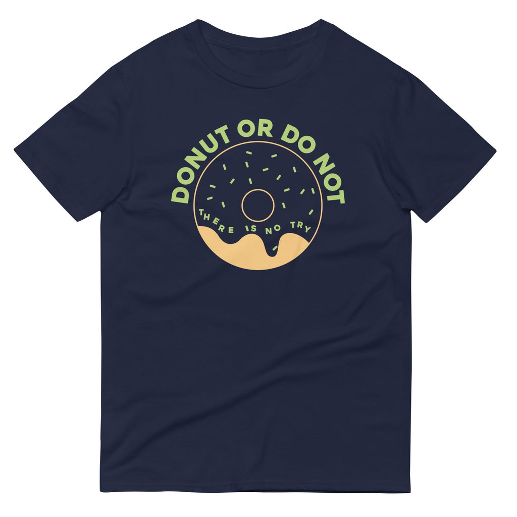 Donut Or Do Not Men's Signature Tee Hoodie, Sweatshirt | PureTeeCo.com (Image 2)
