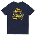 Go Ahead, Bake My Day Men's Signature Tee Hoodie, Sweatshirt | PureTeeCo.com (Image 1)