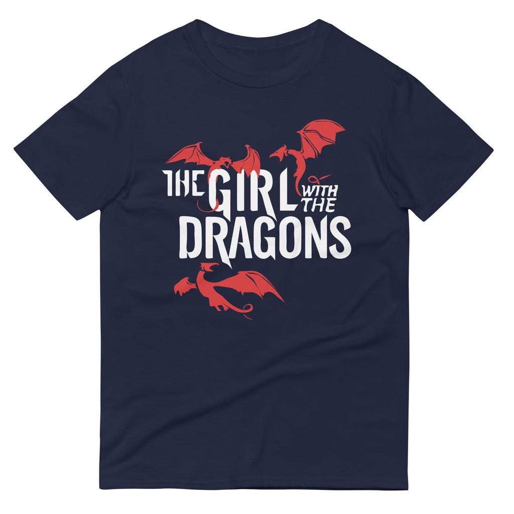 The Girl With The Dragons Men's Signature Tee Hoodie, Sweatshirt | PureTeeCo.com (Image 2)