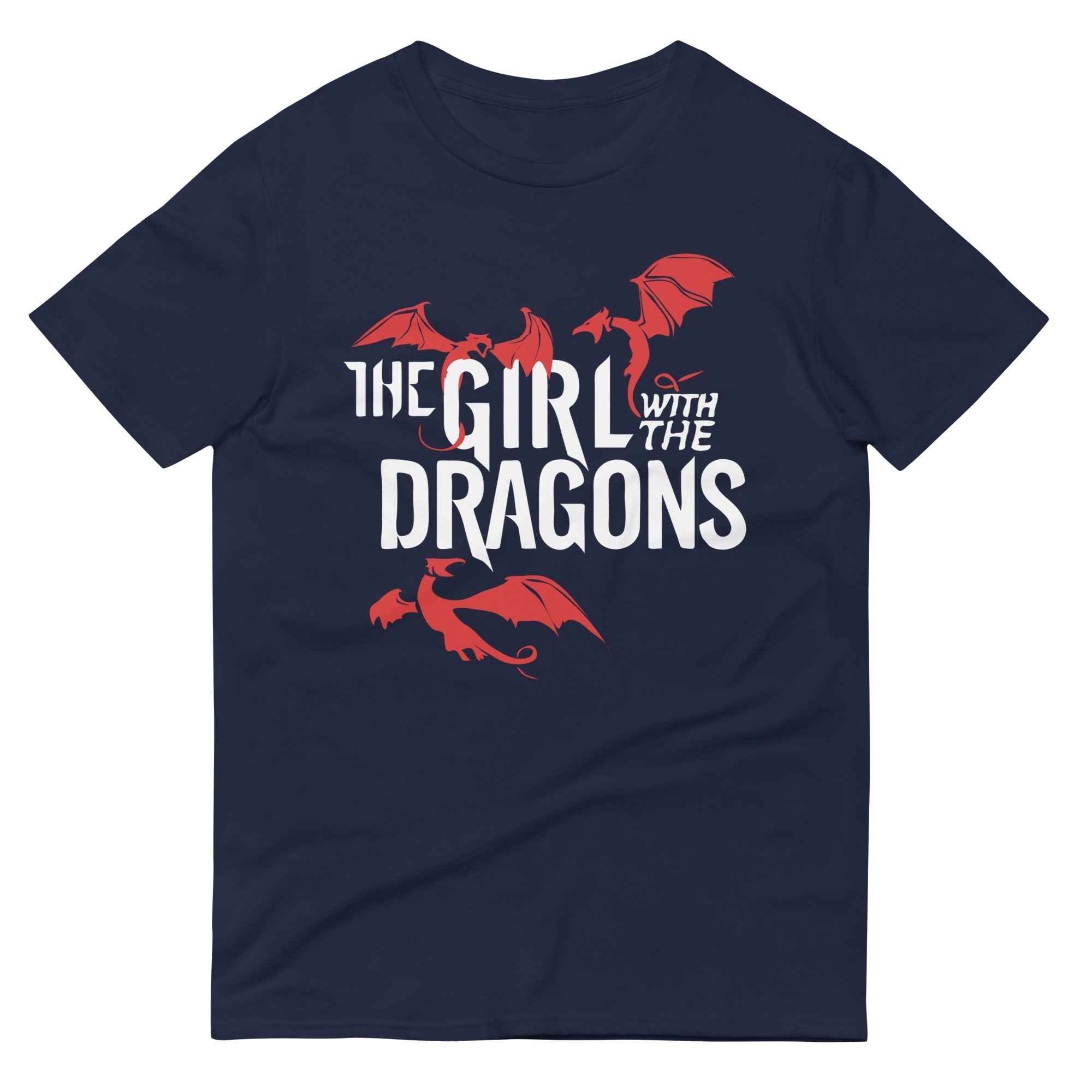 The Girl With The Dragons Men's Signature Tee Hoodie, Sweatshirt | PureTeeCo.com (Image 2)