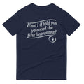 What I If Told You Men's Signature Tee Hoodie, Sweatshirt | PureTeeCo.com (Image 1)