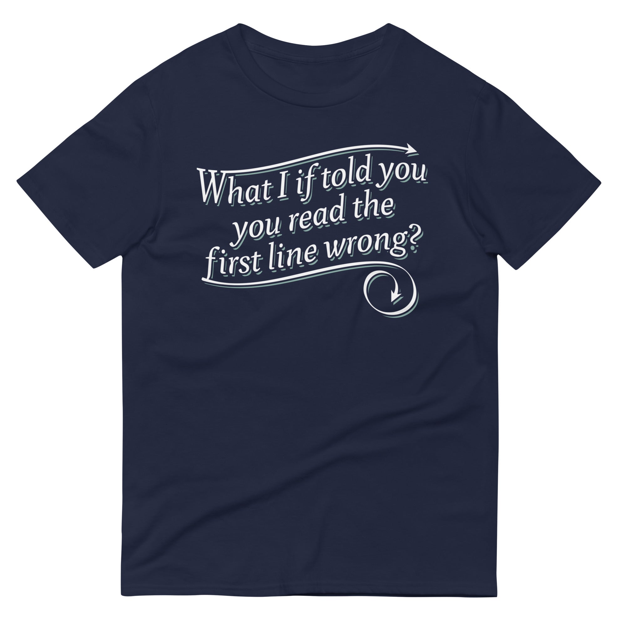 What I If Told You Men's Signature Tee Hoodie, Sweatshirt | PureTeeCo.com (Image 1)