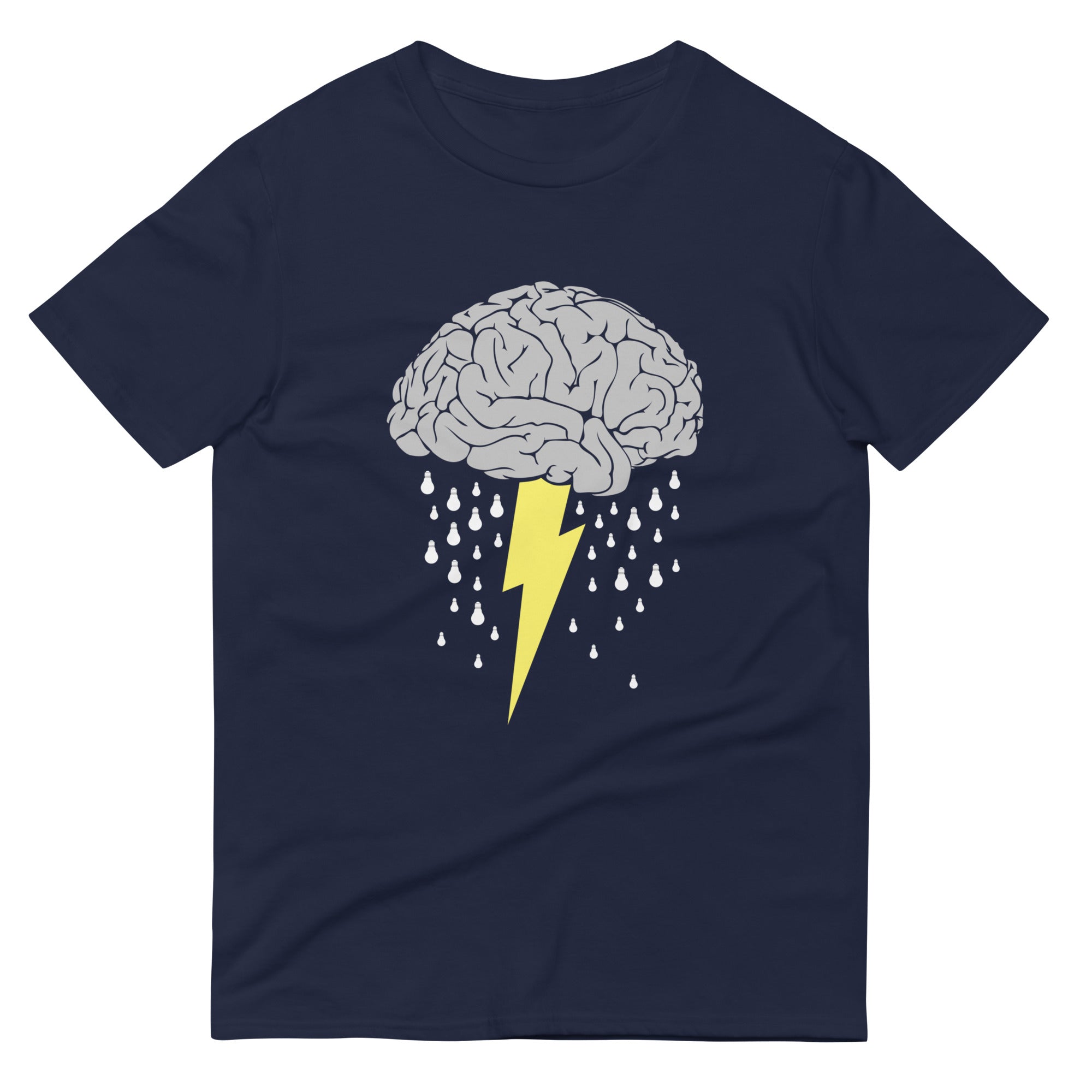 Brainstorm Men's Signature Tee Hoodie, Sweatshirt | PureTeeCo.com (Image 1)