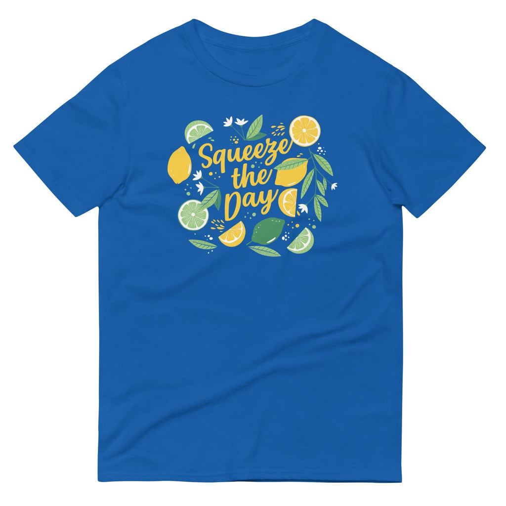 Squeeze The Day Men's Signature Tee Hoodie, Sweatshirt | PureTeeCo.com (Image 4)