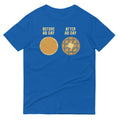 Before Ab Day After Ab Day Men's Signature Tee Hoodie, Sweatshirt | PureTeeCo.com (Image 1)