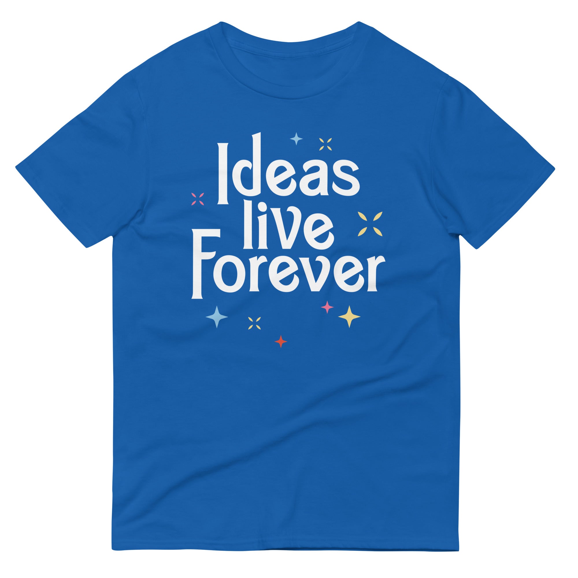 Ideas Live Forever Men's Signature Tee Hoodie, Sweatshirt | PureTeeCo.com (Image 4)