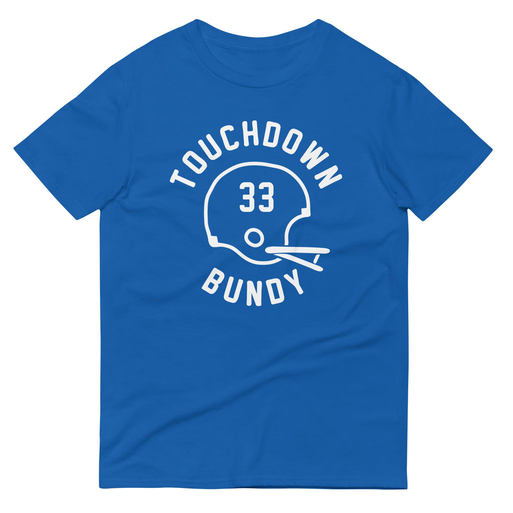 Touchdown Bundy Men's Signature Tee Hoodie, Sweatshirt | PureTeeCo.com (Image 1)
