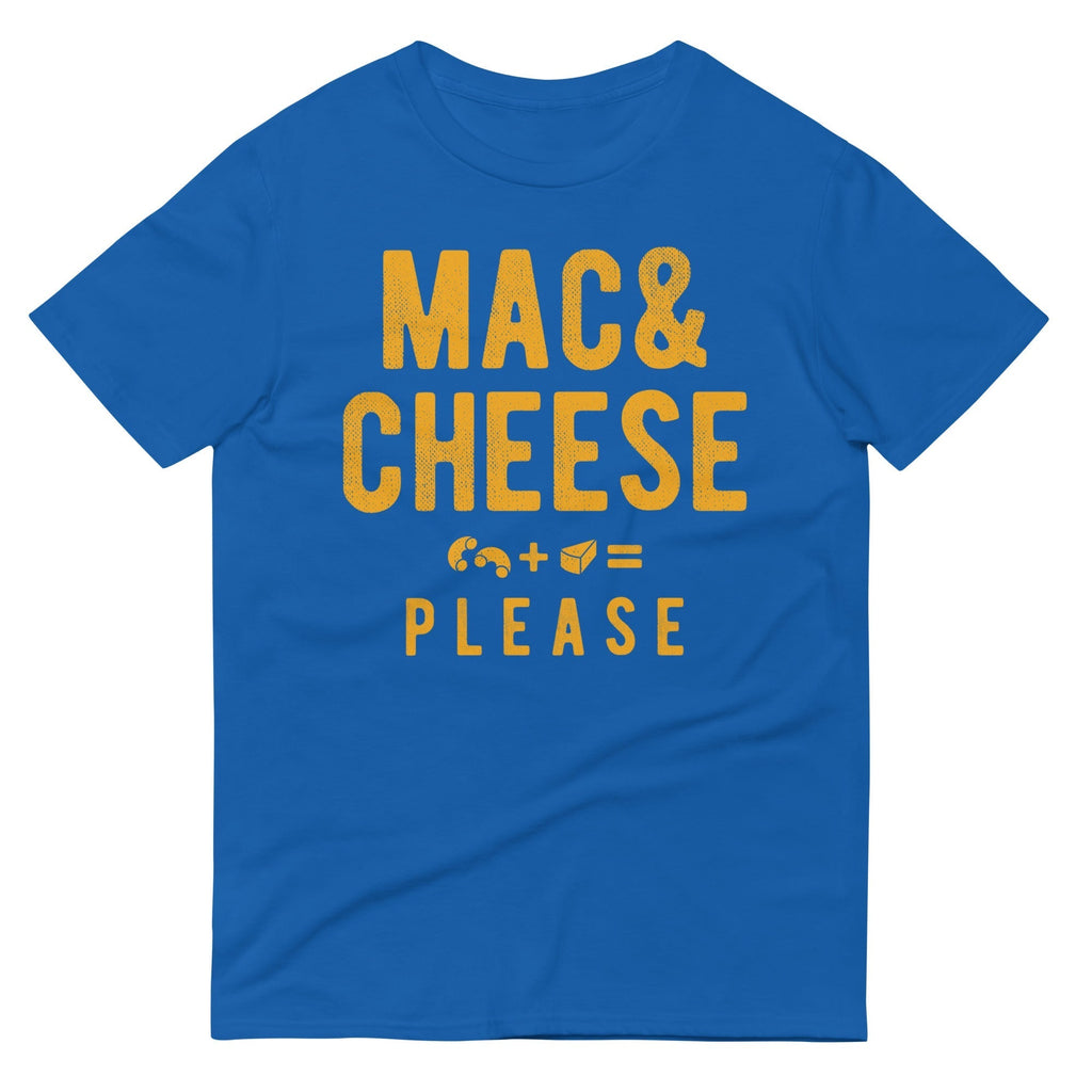 Mac And Cheese Please Men's Signature Tee Hoodie, Sweatshirt | PureTeeCo.com (Image 4)