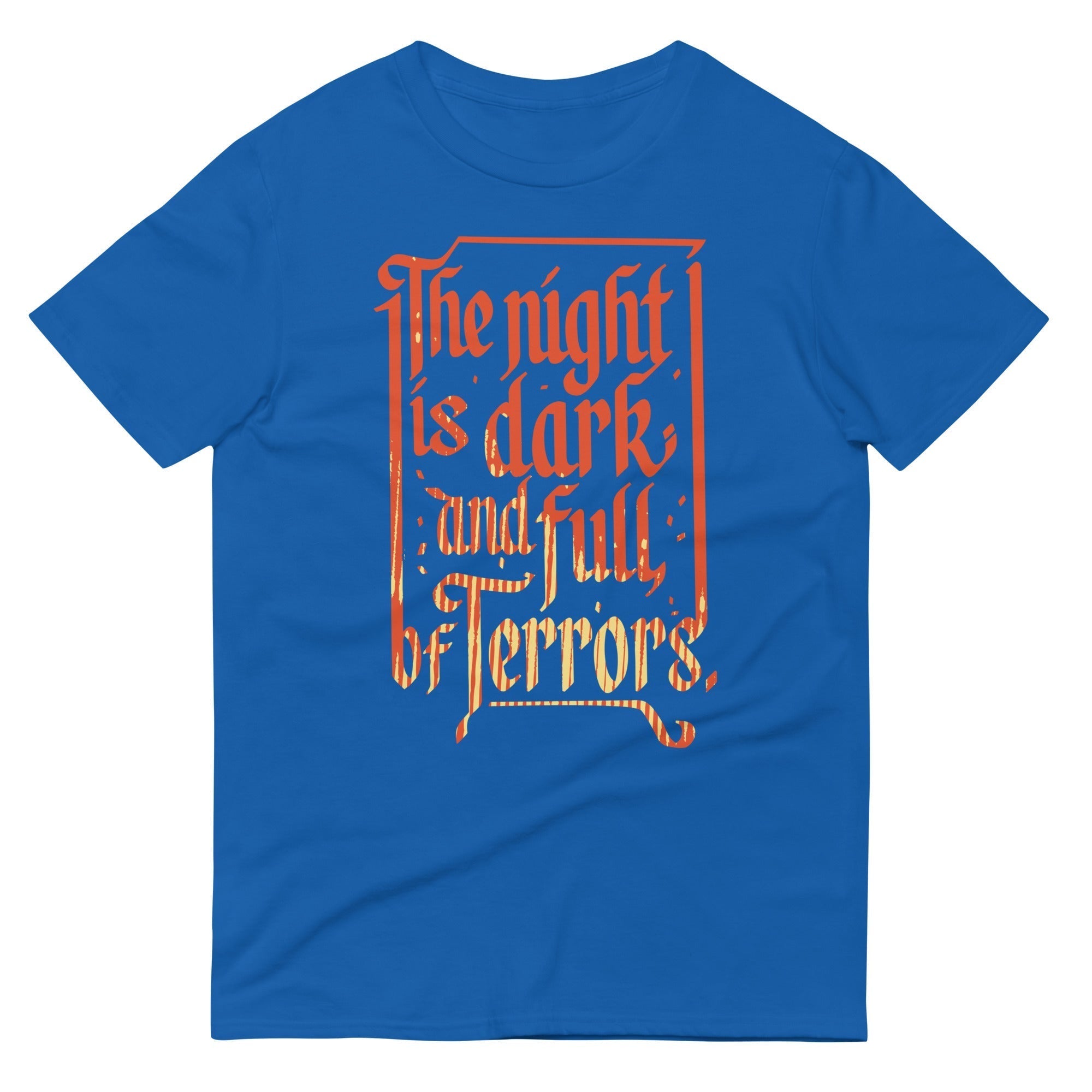 The Night Is Dark And Full Of Terrors Men's Signature Tee Hoodie, Sweatshirt | PureTeeCo.com (Image 4)