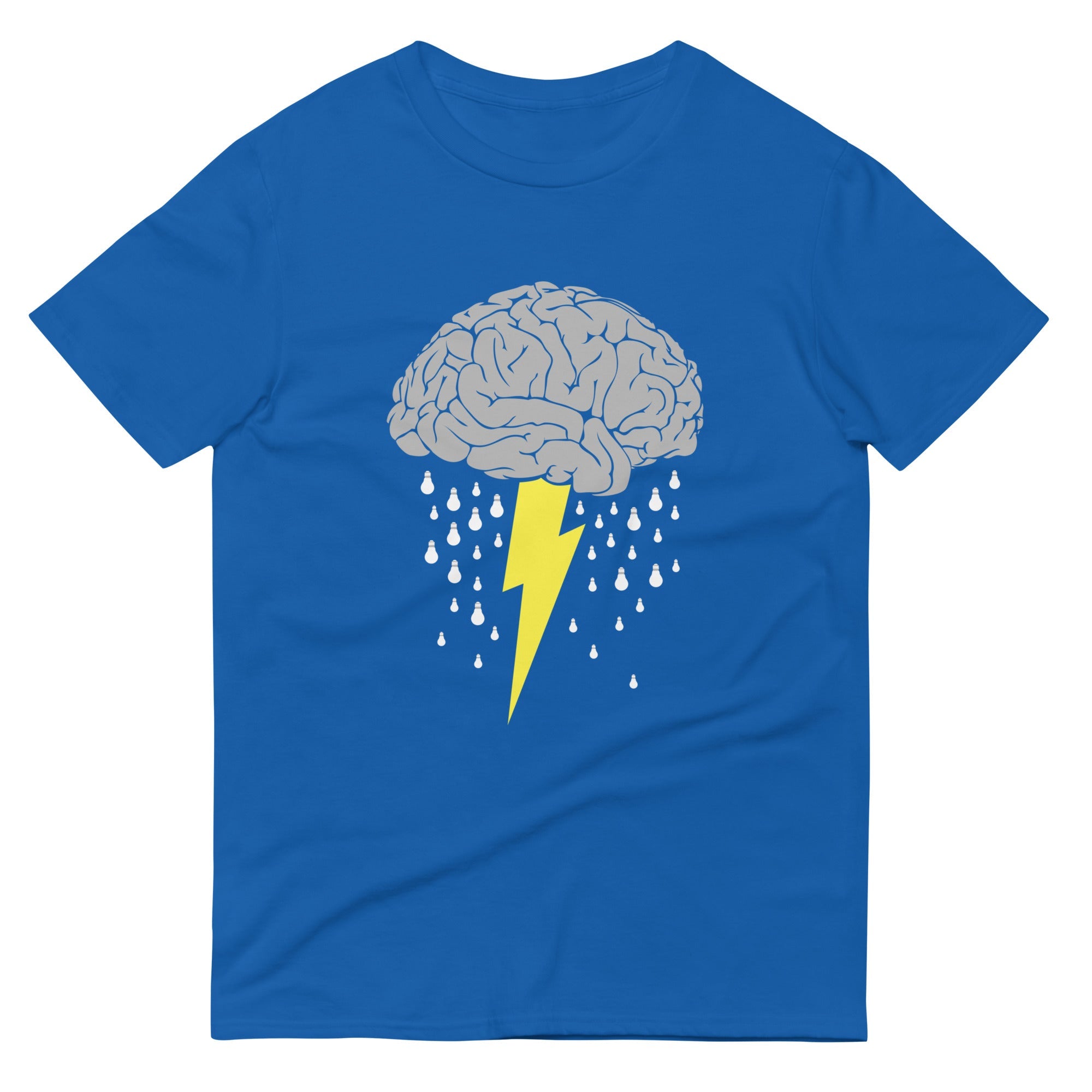Brainstorm Men's Signature Tee Hoodie, Sweatshirt | PureTeeCo.com (Image 4)