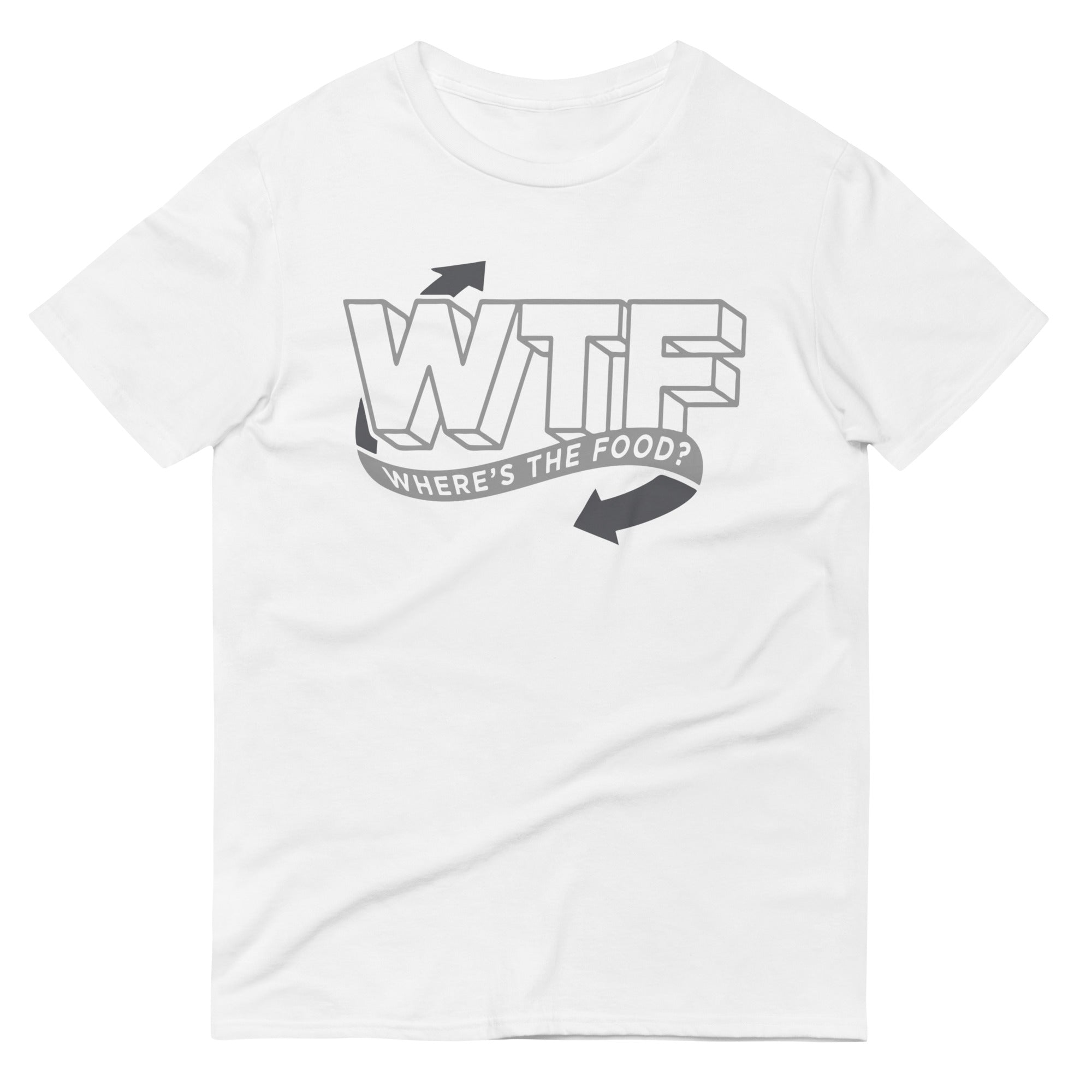 Where's The Food? Men's Signature Tee Hoodie, Sweatshirt | PureTeeCo.com (Image 3)