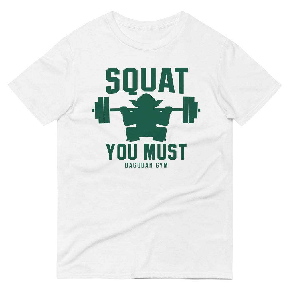 Squat You Must Men's Signature Tee Hoodie, Sweatshirt | PureTeeCo.com (Image 2)
