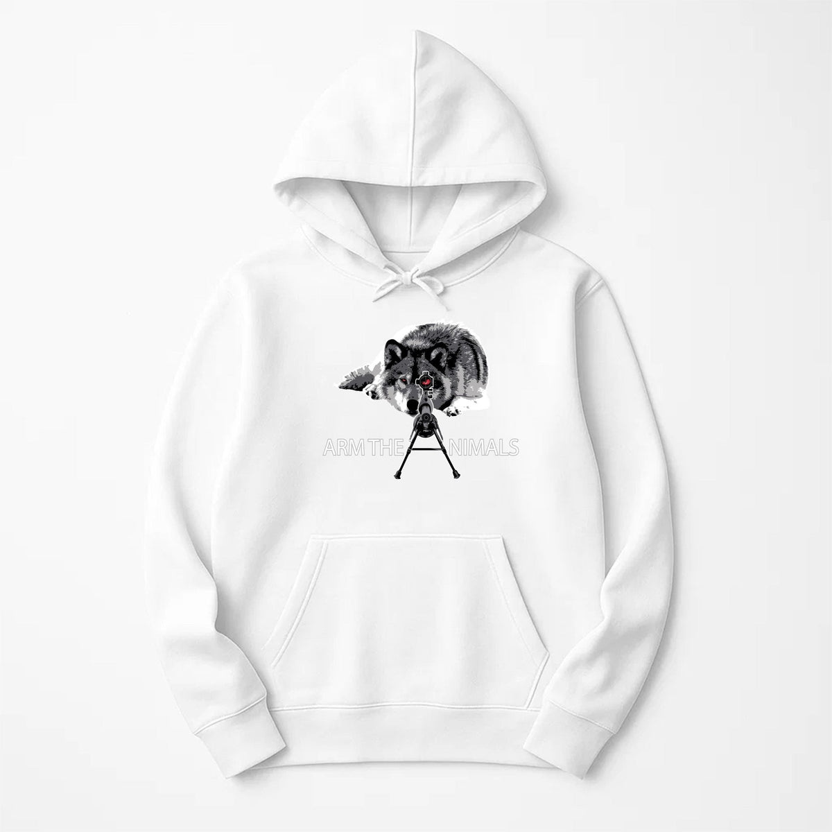 Unisex | M-16 Wolf | Pullover Hoodie