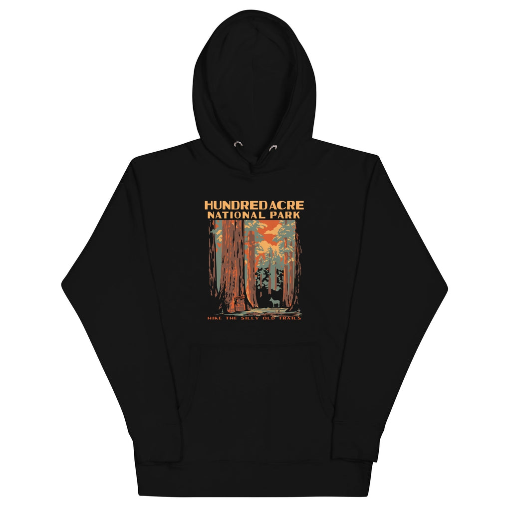 Hundred Acre National Park Unisex Hoodie T-Shirts, Sweatshirt | PureTeeCo.com (Image 2)