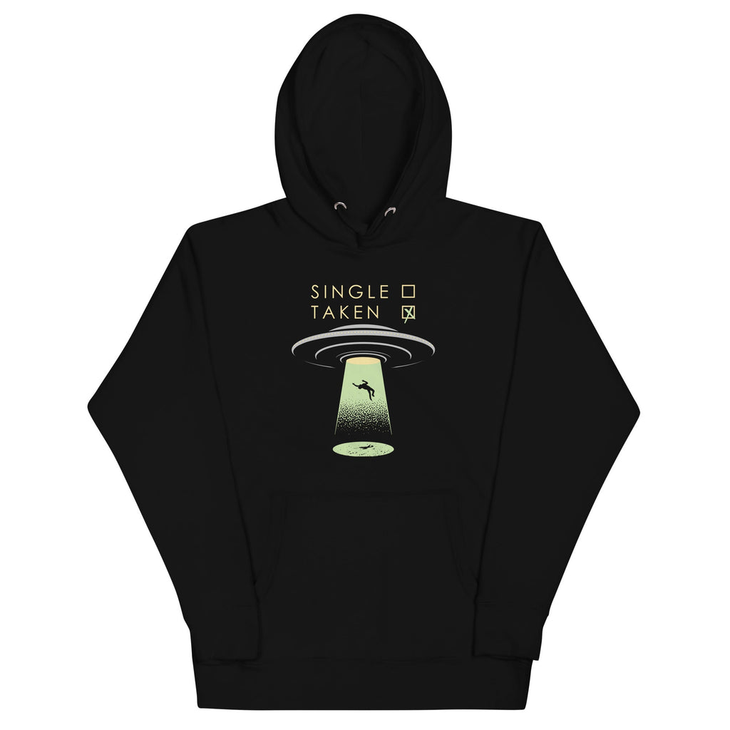 Single Taken UFO Unisex Hoodie T-Shirts, Sweatshirt | PureTeeCo.com (Image 2)