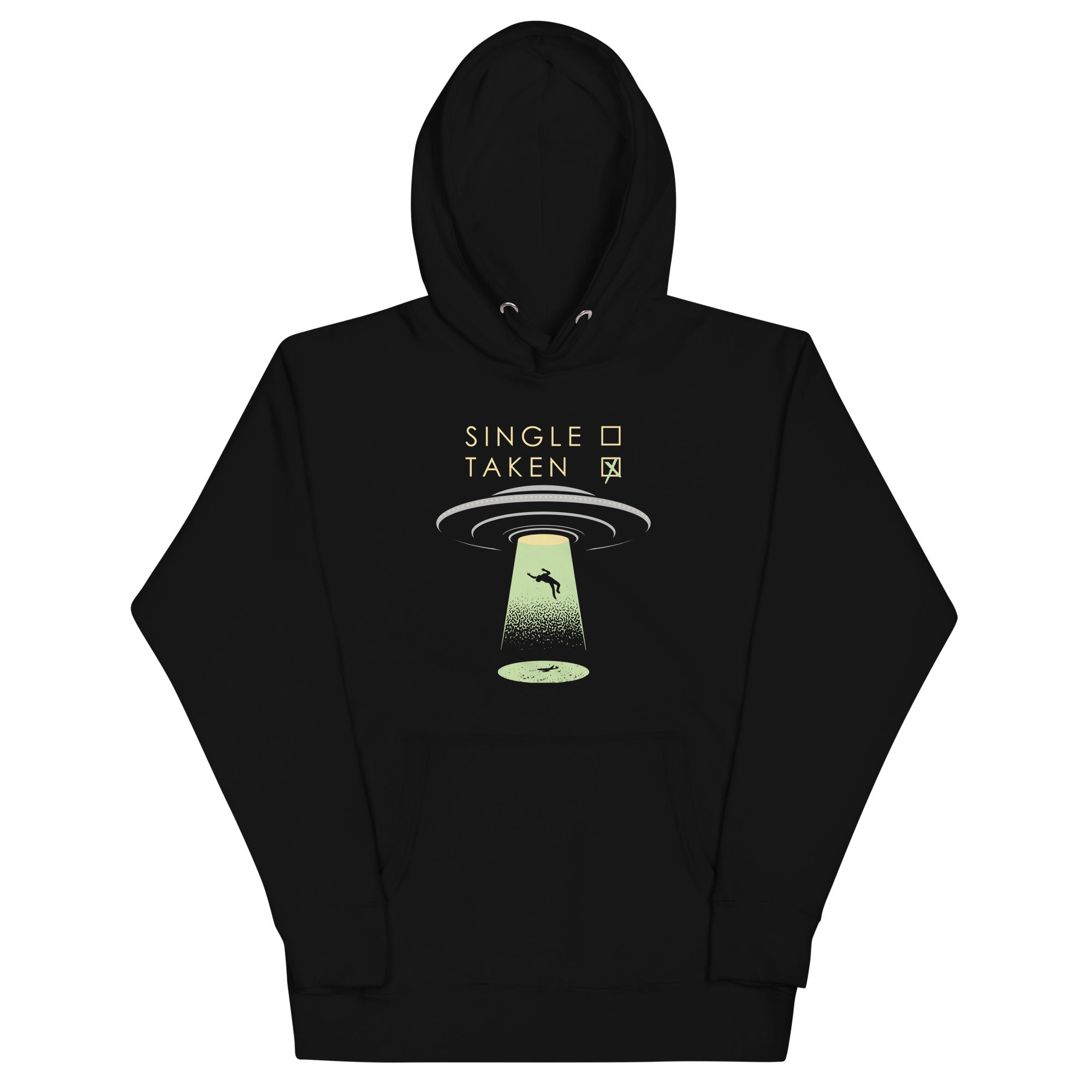 Single Taken UFO Unisex Hoodie T-Shirts, Sweatshirt | PureTeeCo.com (Image 2)