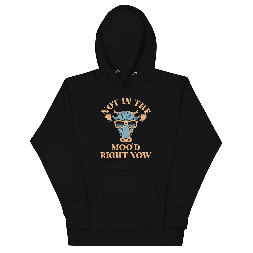 Not In The Moo'd Right Now Unisex Hoodie T-Shirts, Sweatshirt | PureTeeCo.com (Image 2)