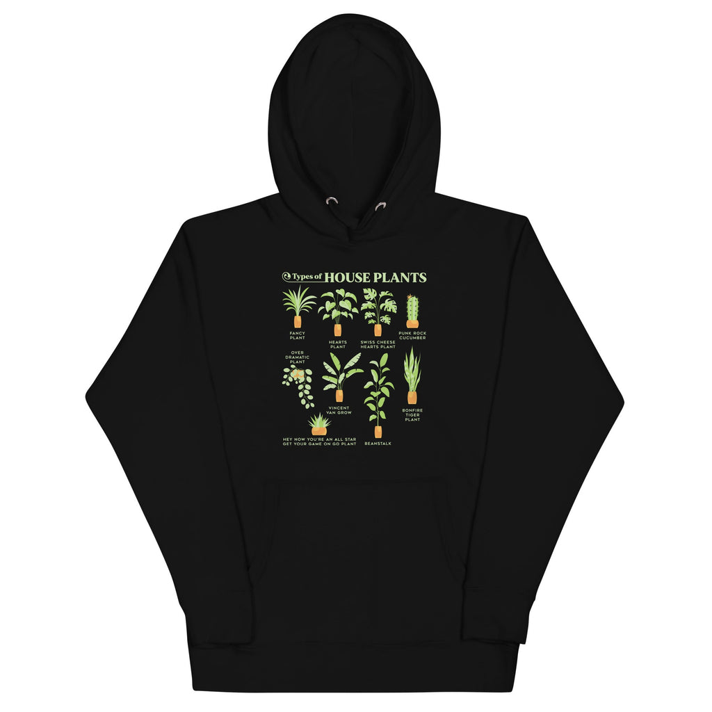 Types Of House Plants Unisex Hoodie T-Shirts, Sweatshirt | PureTeeCo.com (Image 2)