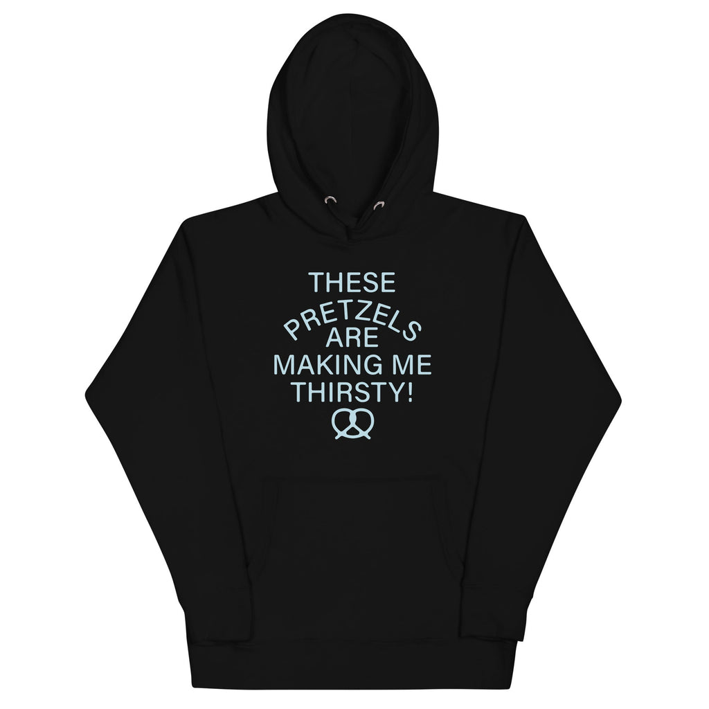 These Pretzels Are Making Me Thirsty! Unisex Hoodie T-Shirts, Sweatshirt | PureTeeCo.com (Image 2)