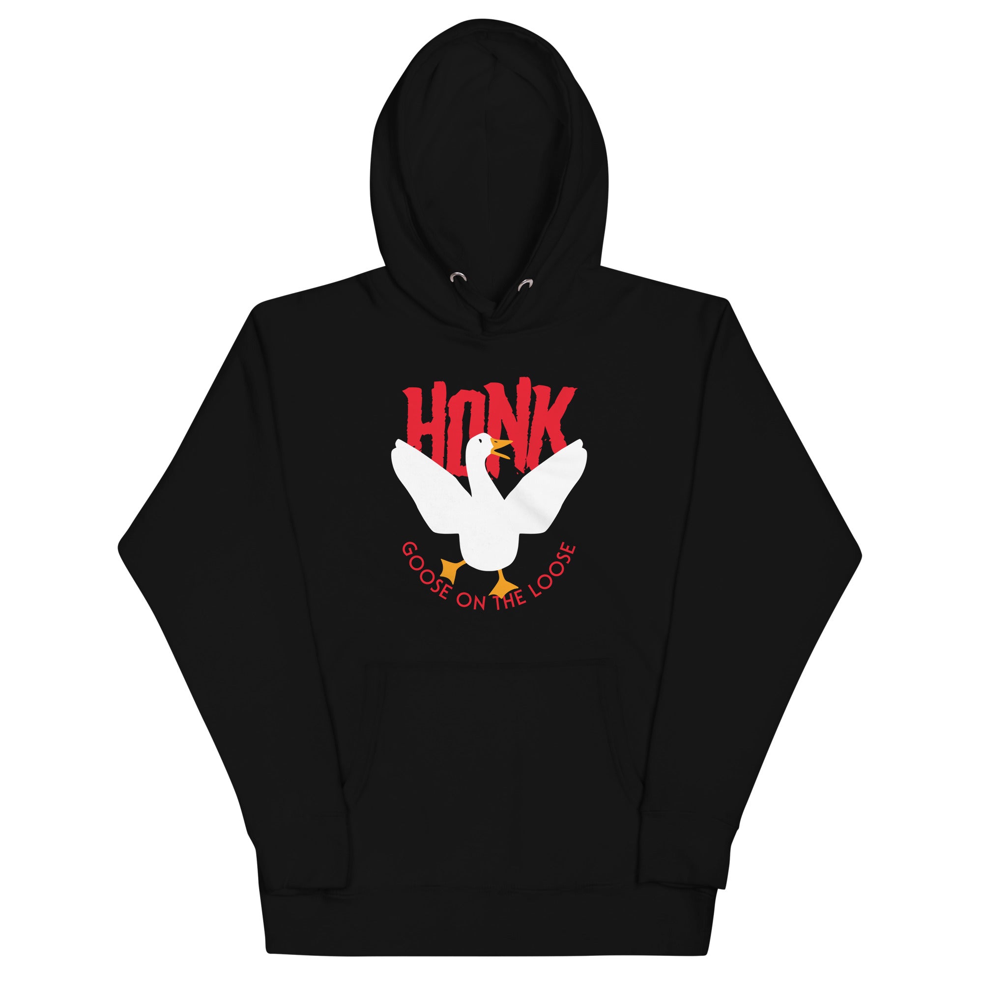 Honk Goose On The Loose Unisex Hoodie T-Shirts, Sweatshirt | PureTeeCo.com (Image 1)