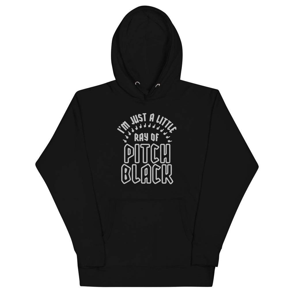 Ray Of Pitch Black Unisex Hoodie T-Shirts, Sweatshirt | PureTeeCo.com (Image 1)