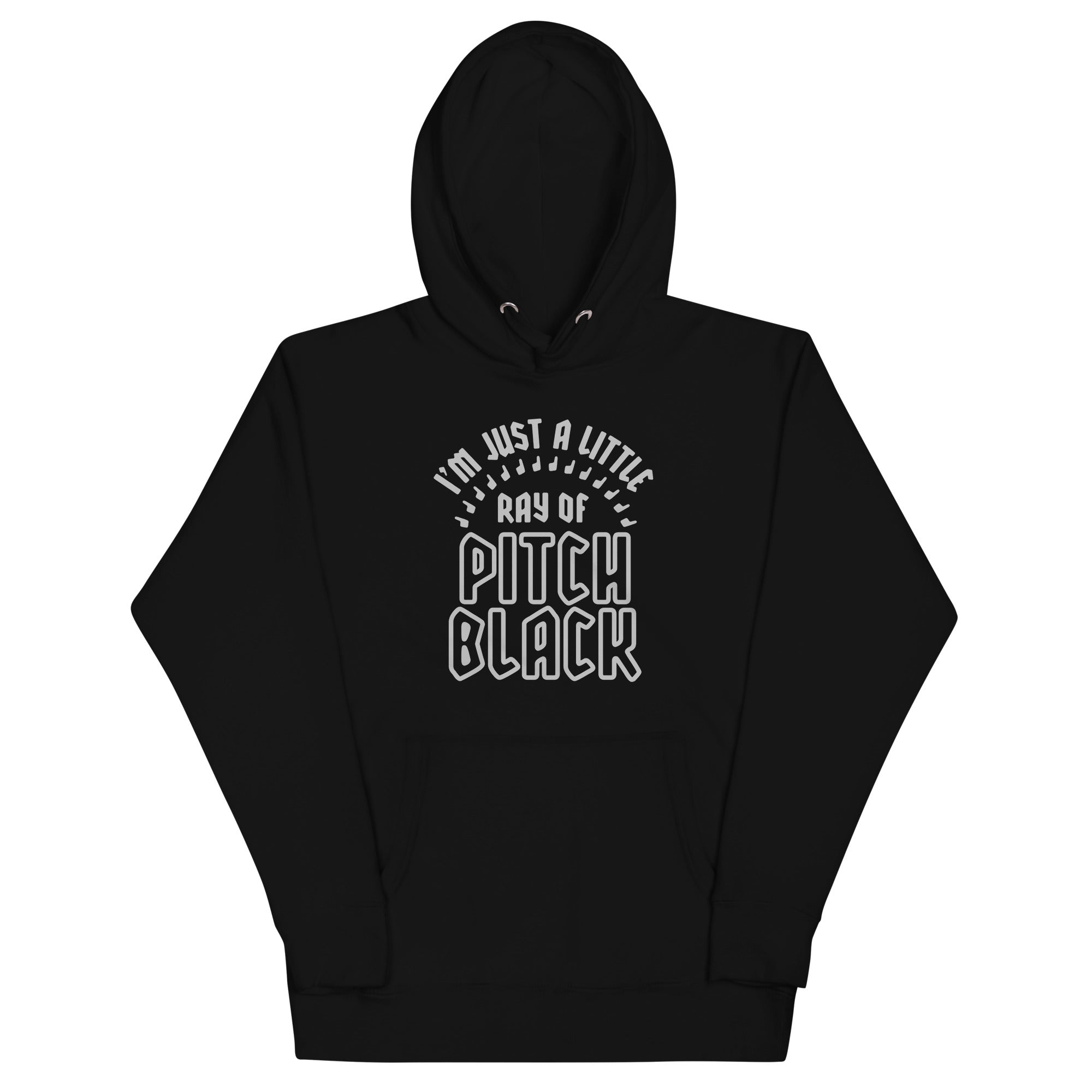 Ray Of Pitch Black Unisex Hoodie T-Shirts, Sweatshirt | PureTeeCo.com (Image 1)