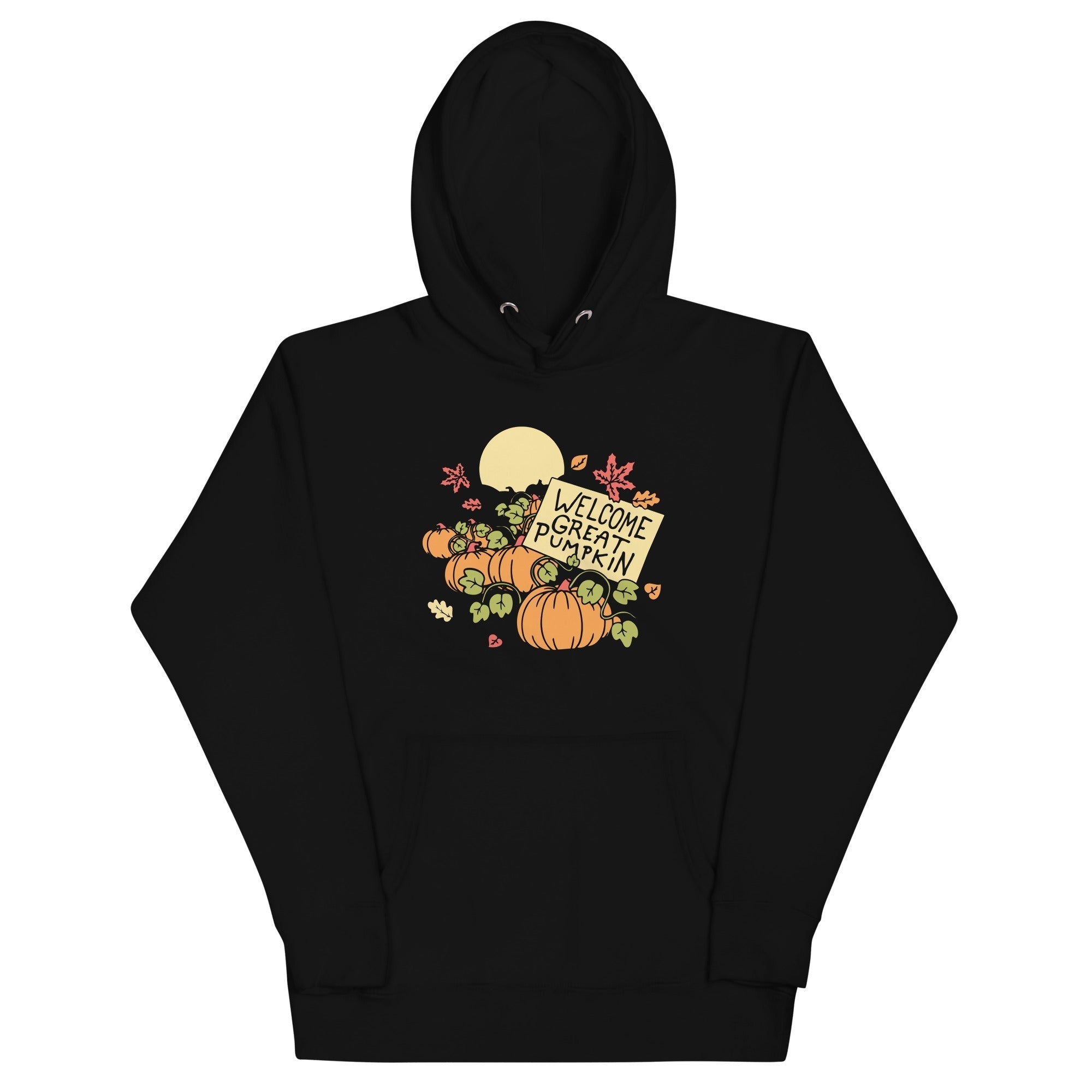 Welcome Great Pumpkin Unisex Hoodie T-Shirts, Sweatshirt | PureTeeCo.com (Image 1)
