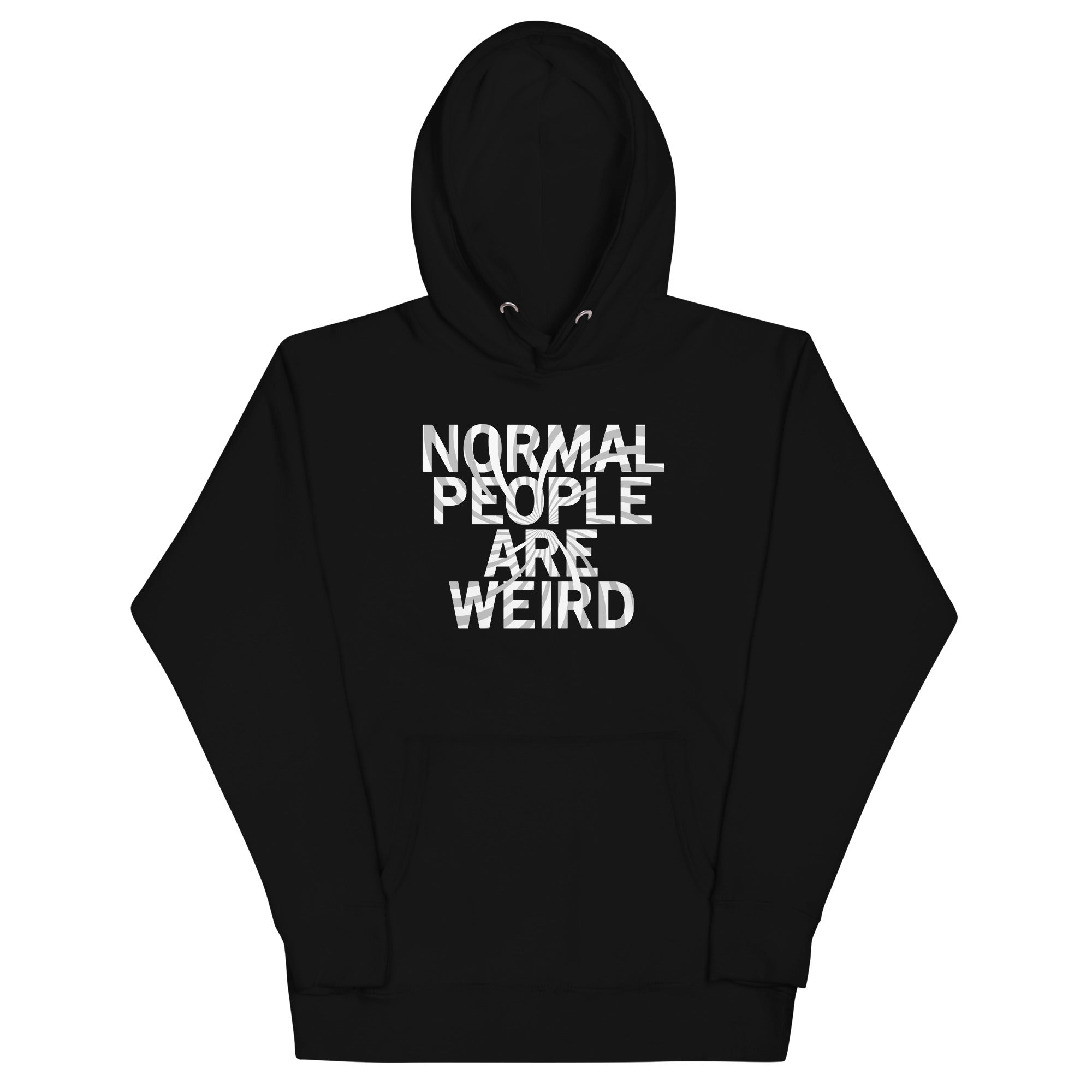 Normal People Are Weird Unisex Hoodie T-Shirts, Sweatshirt | PureTeeCo.com (Image 1)