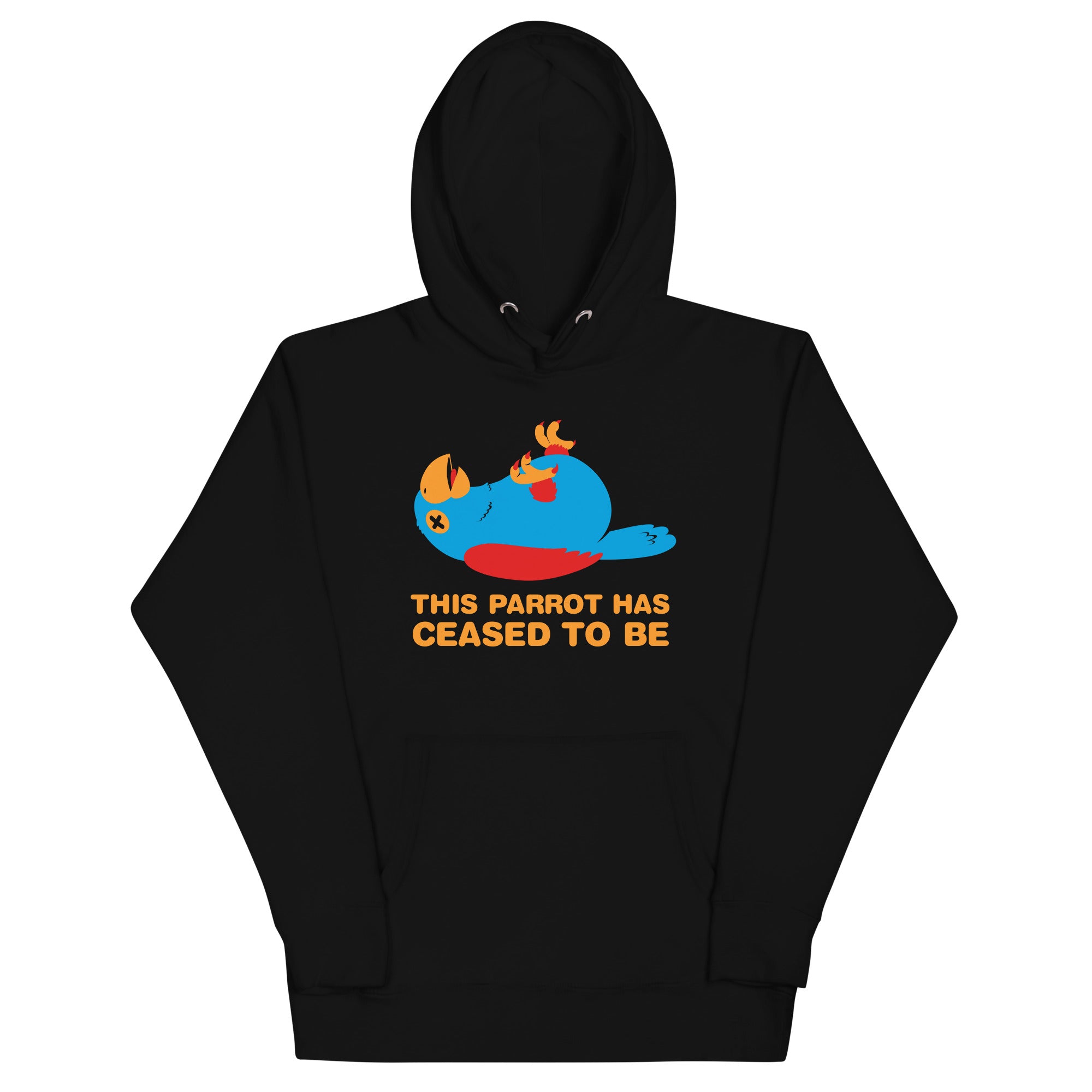 This Parrot Has Ceased To Be Unisex Hoodie T-Shirts, Sweatshirt | PureTeeCo.com (Image 2)